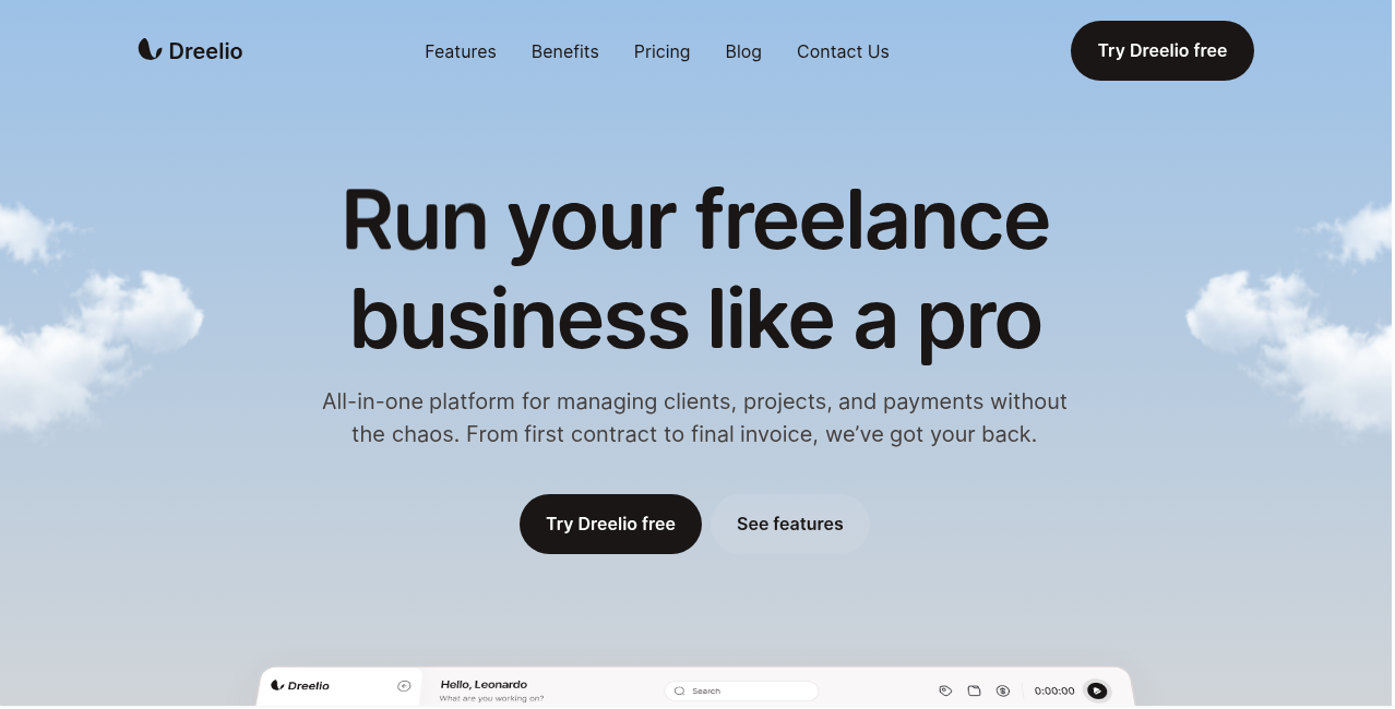 Dreelio – byhand