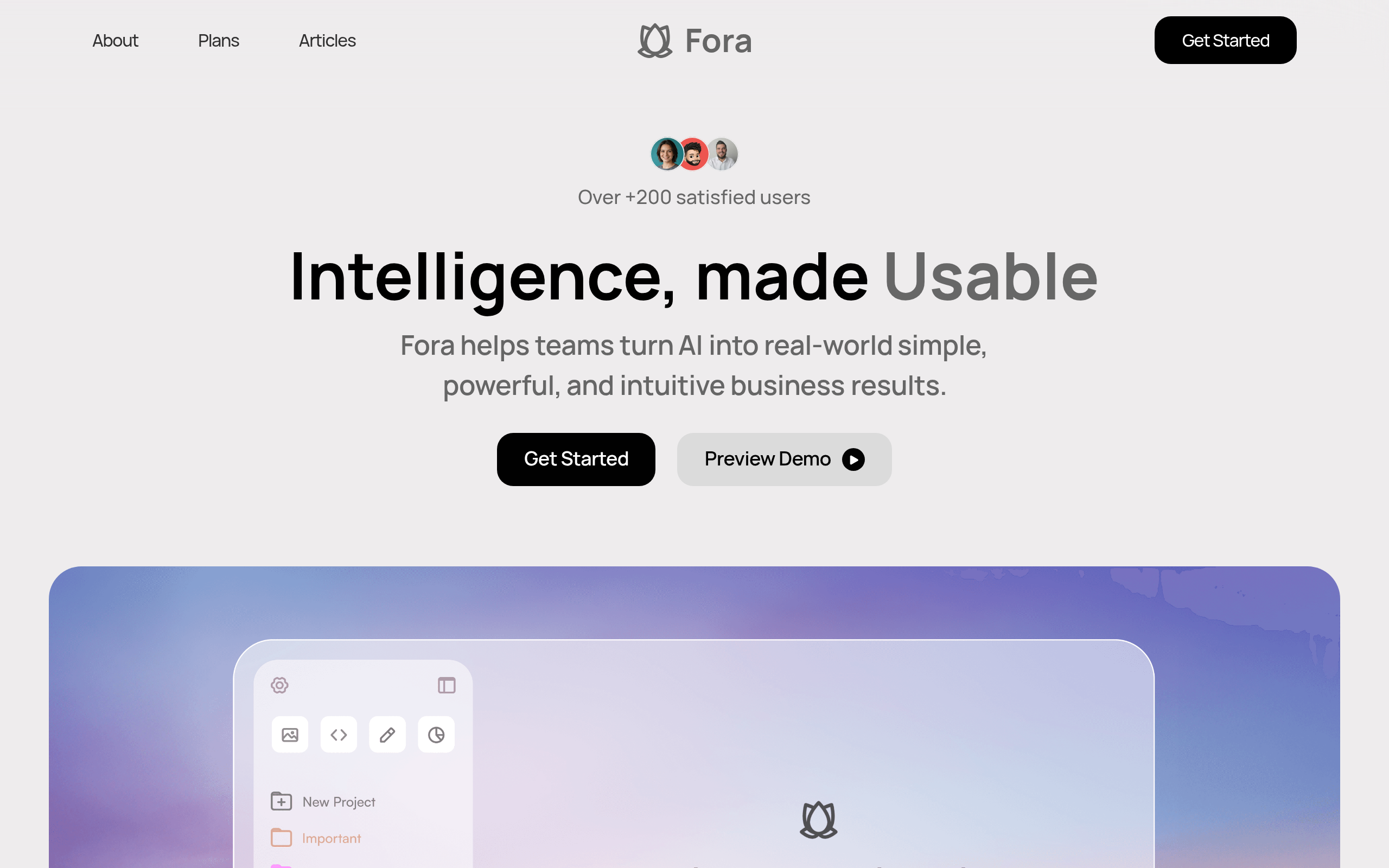 Fora – byhand