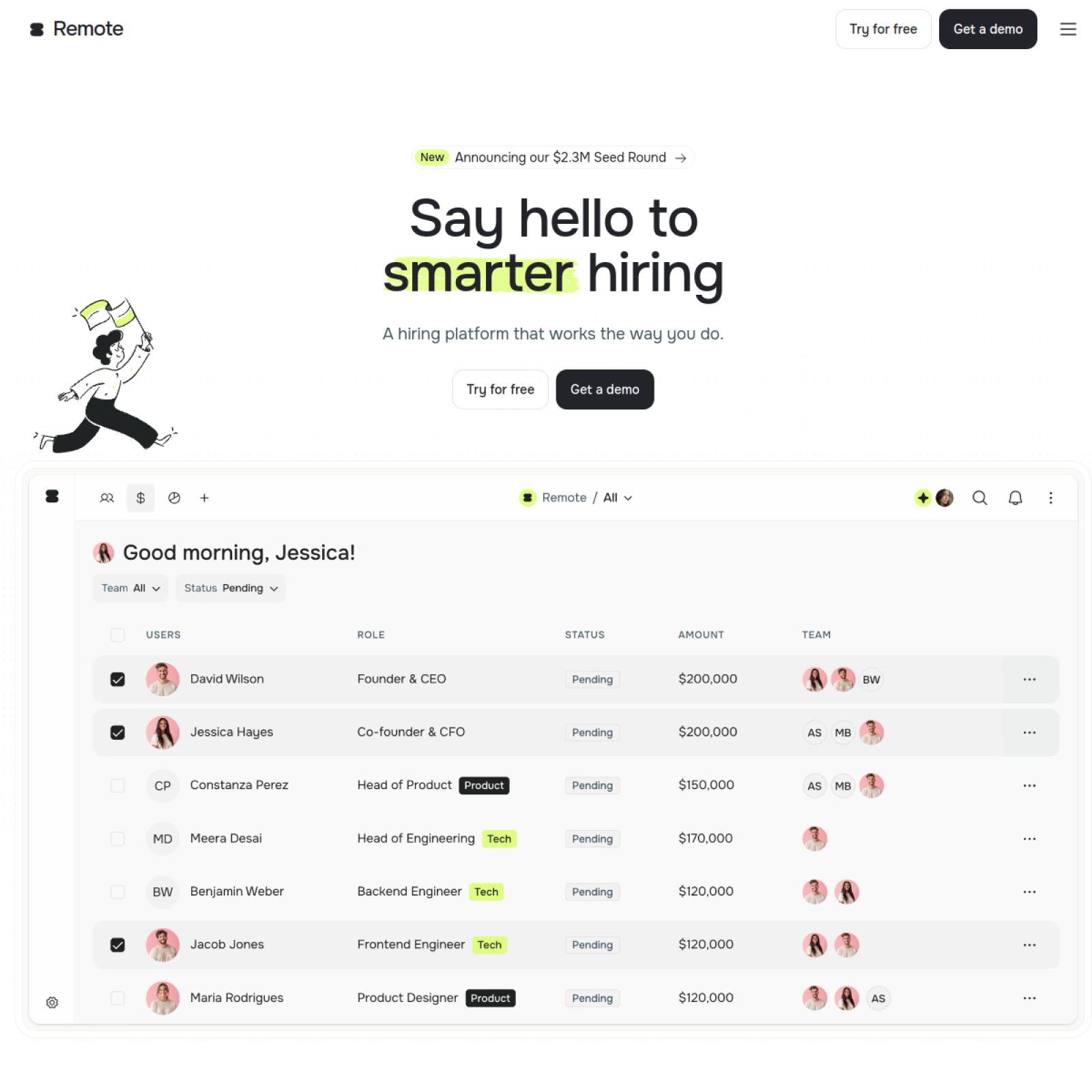 Remote – byhand